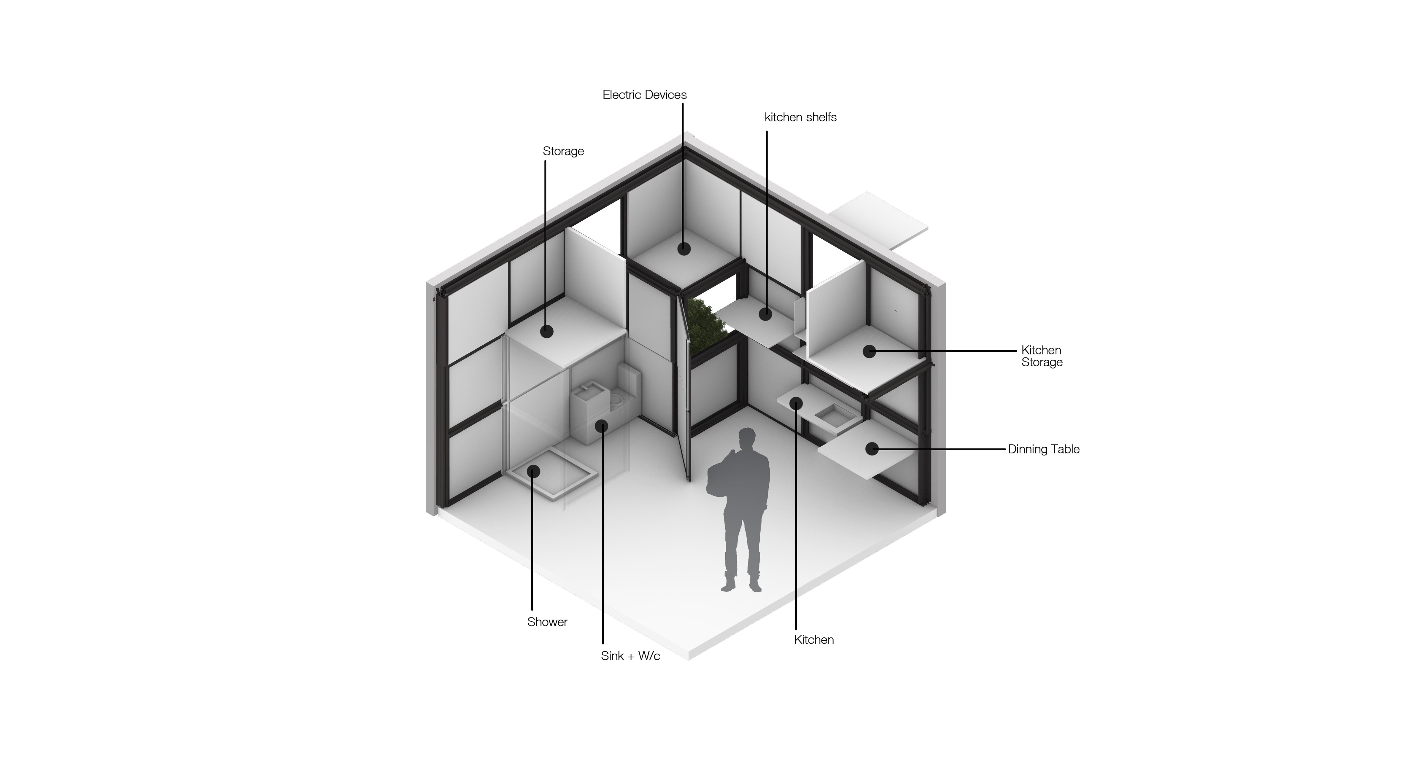 Expanded furniture Option 2